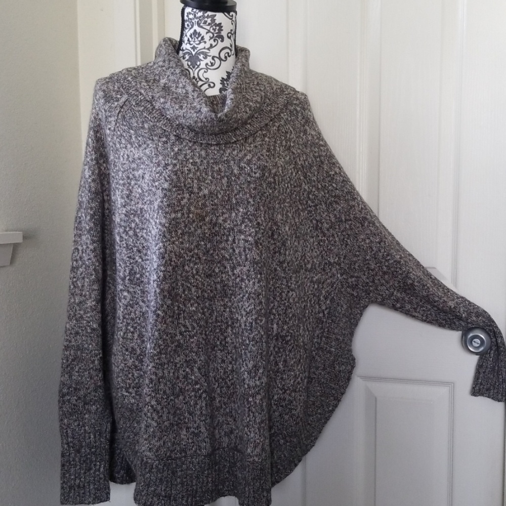 Layering poncho
